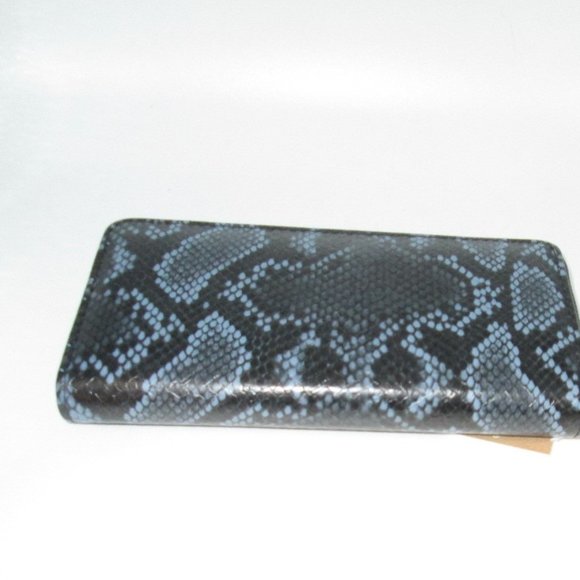Wallet Navy Python Print - Picture 4 of 5